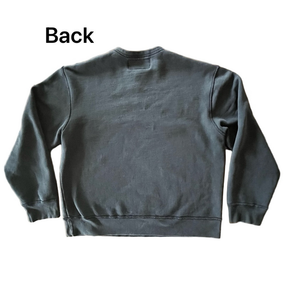 Vintage Abercrombie & Fitch Navy Crewneck Sweatshirt Size S - Picture 9 of 14